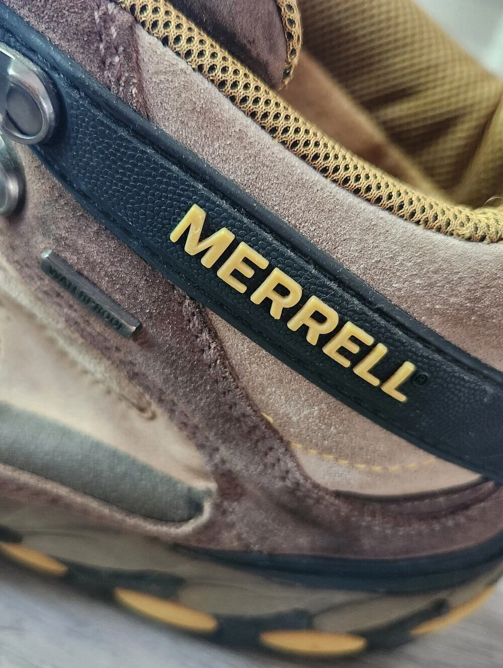Merrell Refuge Core Mid Waterproof hiking boots men size 12 gorpcore camping